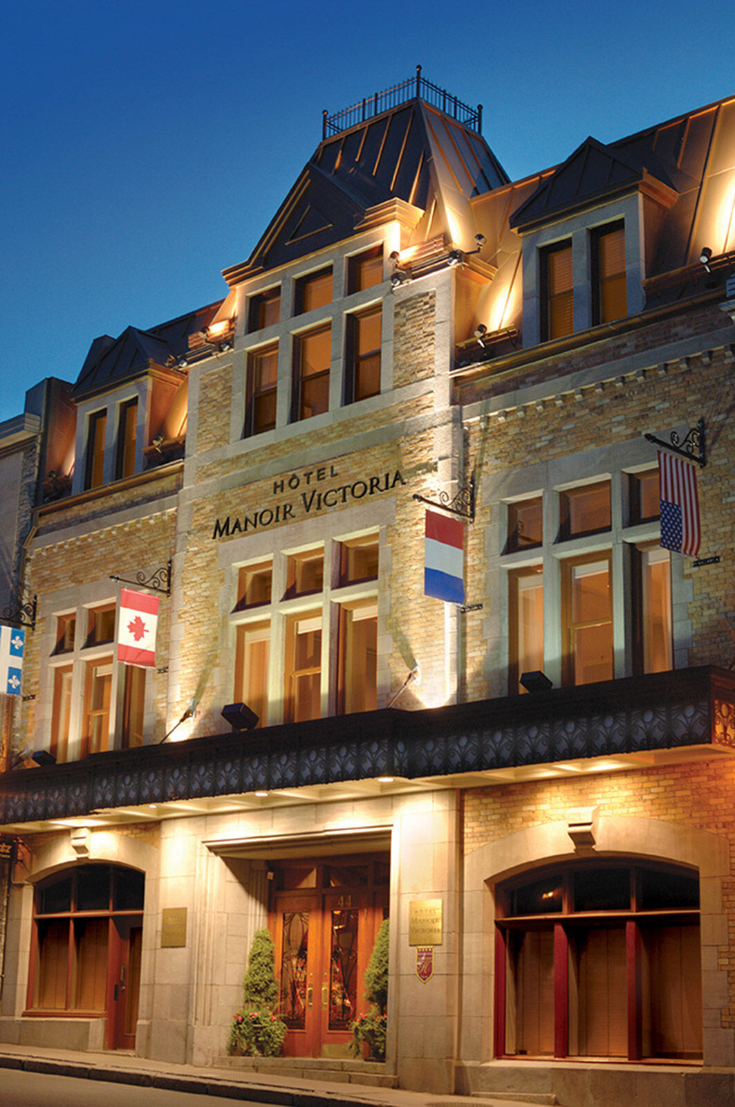 Hotel Manoir Victoria Québec Buitenkant foto